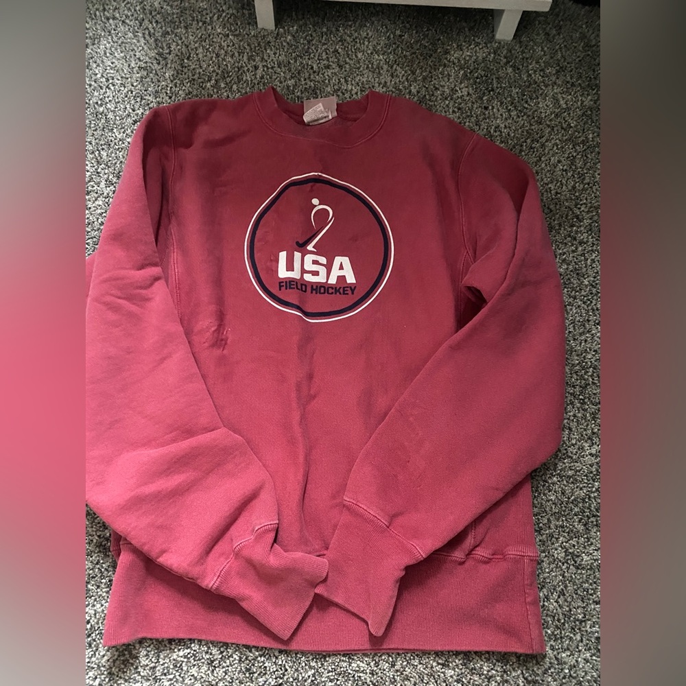 USA field hockey crew neck